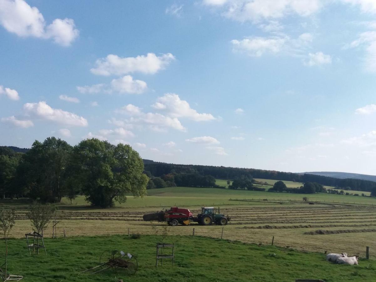 La croisée des champs, gîte entre Durbuy et La Roche en Ardenne Érezée Exterior foto